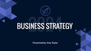 Business Strategy Presentation Design