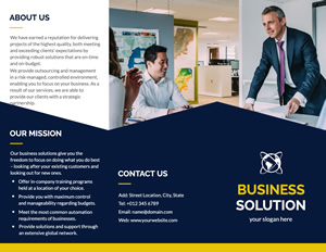 Successful Company Introduction Brochure Design
