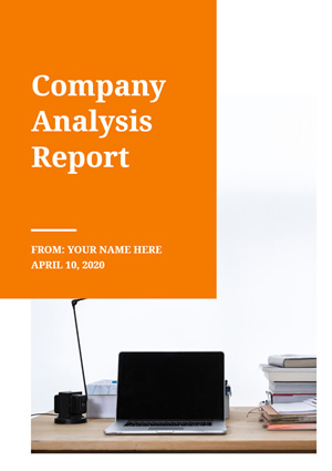 Company Analysis Report Design