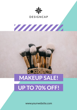 Fashion Cosmetics Sale Poster Poster Design