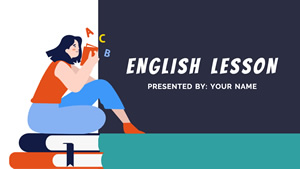 English Lesson Presentation Design