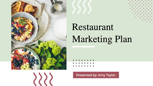 Restaurant Marketing Plan Presentation Design