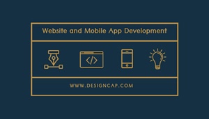 Web Development Business Card Business Card Design
