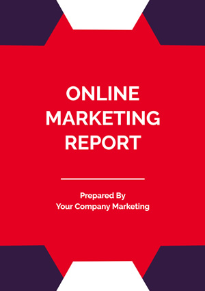 Online Marketing Report Design