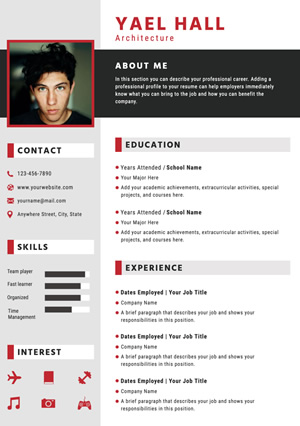 Architecture Resume Resume Design