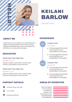 Nursing Resume Resume Design