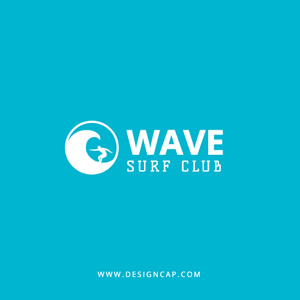 Surf Club Logo Design