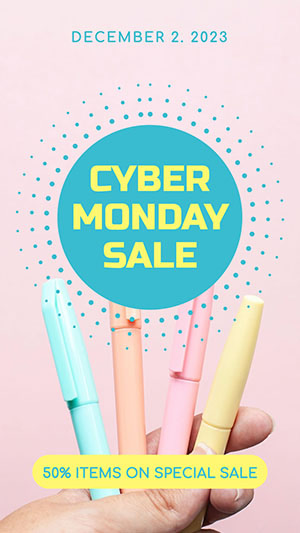 Cyber Monday Sale Instagram Story Instagram Story Design