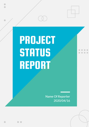 Project Status Report Design