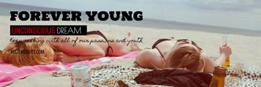 Forever Young Twitter Header Design