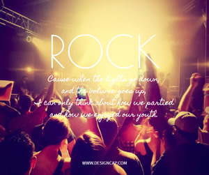 Rock Music Facebook Post Design
