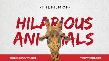 Hilarious Animals YouTube Thumbnail Design