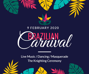 Carnival Party Facebook Post Design