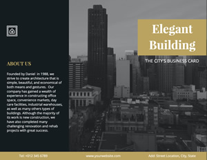 Elegant City Brochure Design