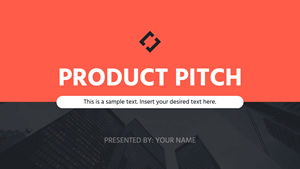 Product Pitch Presentation Design