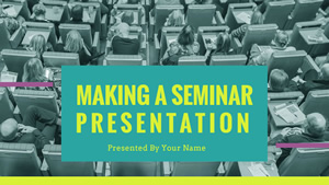 Special Seminar Presentation Design