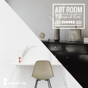Art Room Instagram Post Design