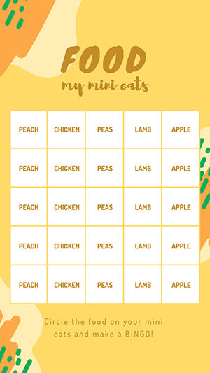 Bingo Alimentaire design