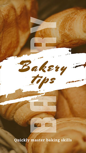 Bakery Tips Instagram Story Instagram Story Design