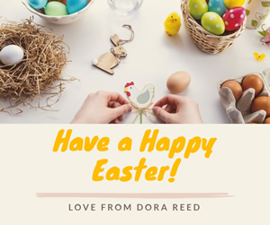 Happy Easter Facebook Post Design