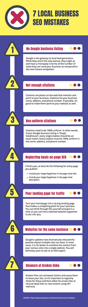 SEO Tips Infographic Design