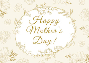 Graceful Mothers Day Card Design