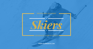 Ski Team Facebook Ad Facebook Ad Design