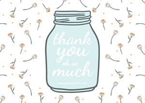 Simple Thank You Card Design