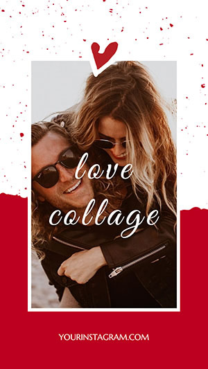 Love Collage Instagram Story Instagram Story Design