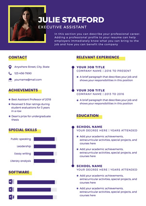 Executive Assistant Resume Resume Design