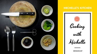 Michelles Kitchen YouTube Thumbnail Design