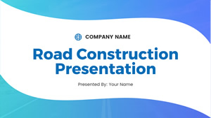 Road Construction Presentation Design