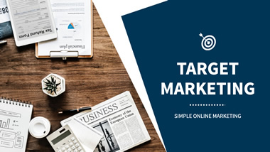 Target Marketing YouTube Channel Art Design