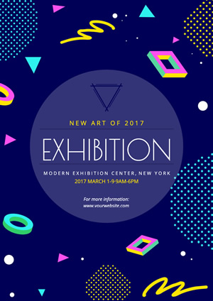 Art Exhibition Poster Design