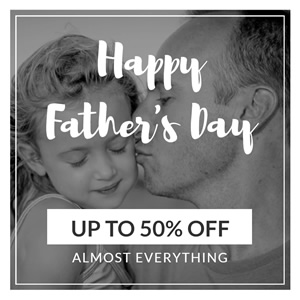 Special Offers in Father's Day Instagram Post Design