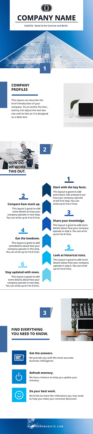 Company Profile Infographic Design