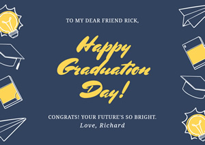 Quality Graduation Card Design