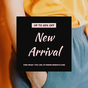 Women New Arrival Instagram Post Design