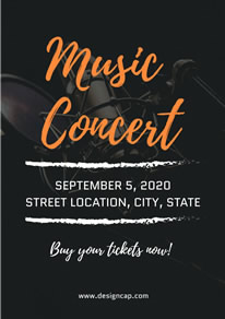 free music poster flyer designs designcap poster flyer maker