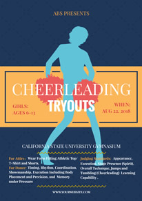 free cheerleading flyer designs designcap flyer maker