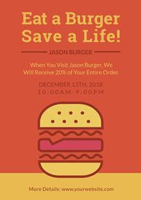 free donation poster flyer designs designcap poster flyer maker