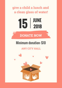 free donation poster flyer designs designcap poster flyer maker free donation flyer template