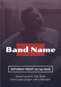 free music poster flyer designs designcap poster flyer maker