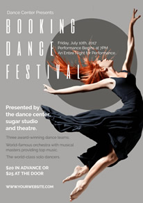 free dance poster flyer designs designcap poster flyer maker