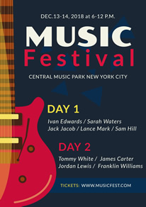 free music poster flyer designs designcap poster flyer maker music flyer