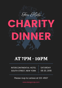 free charity poster designs designcap poster maker free poster design templates