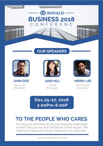 free business poster flyer designs designcap poster flyer maker conference flyers design