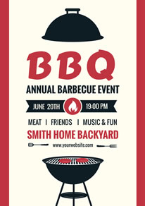 free bbq poster flyer designs designcap poster flyer maker