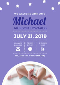 free baby poster designs designcap poster maker baby birth announcement templates